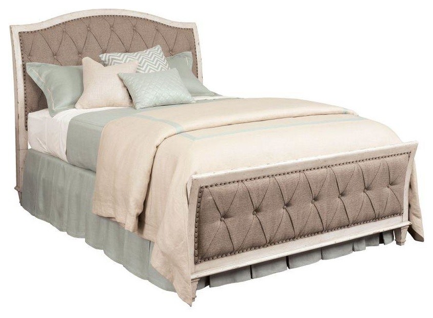 American Drew Southbury King Upholstered Panel Bed
