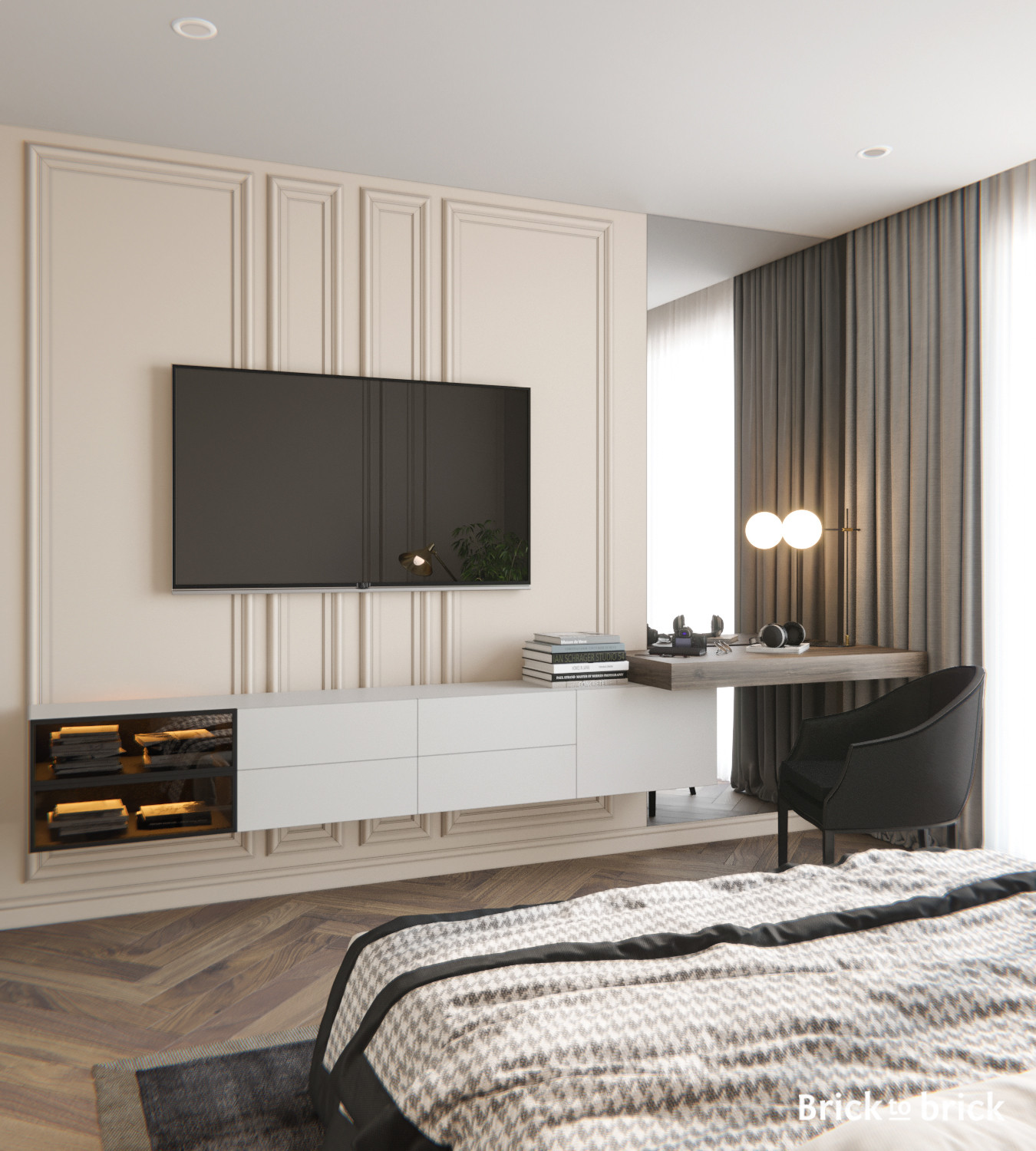 Квартира в стиле "Современная классика"