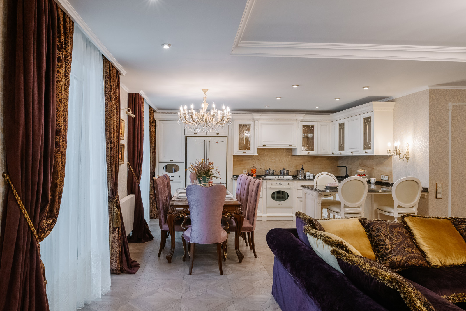 Роскошная классика в квартире