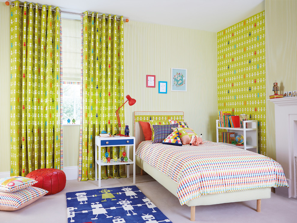 Детские коллекции тканей и обоев