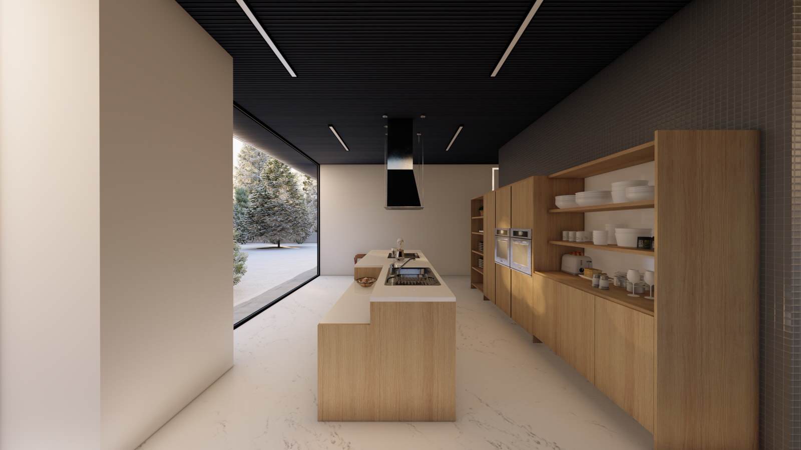 Дом для семьи из 4-х человек и кота