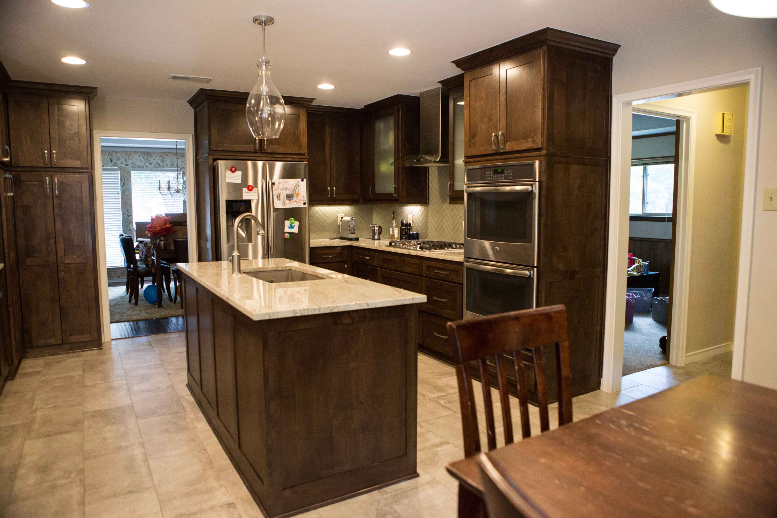 North Dallas Kitchen Dining Remodel