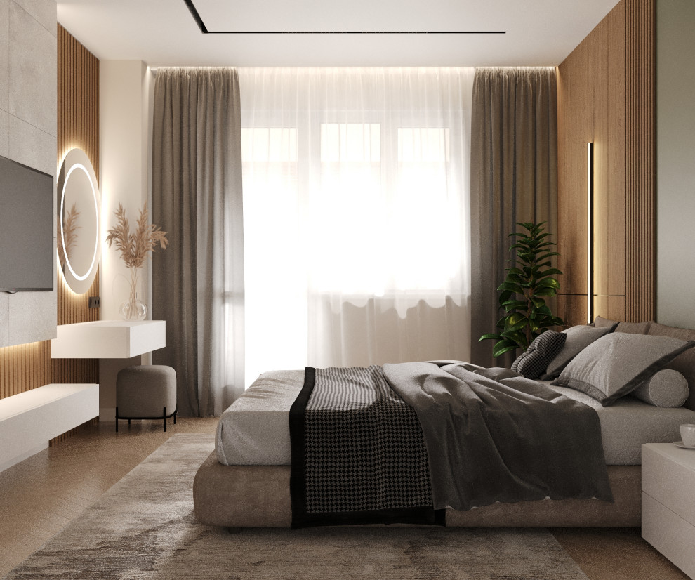 Спальня в ЖК Александровский