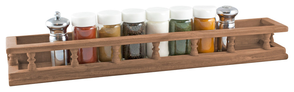 Teak Spice Rack, Large