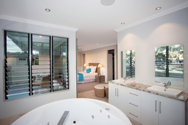 Beachside Abode maritimt-badevaerelse