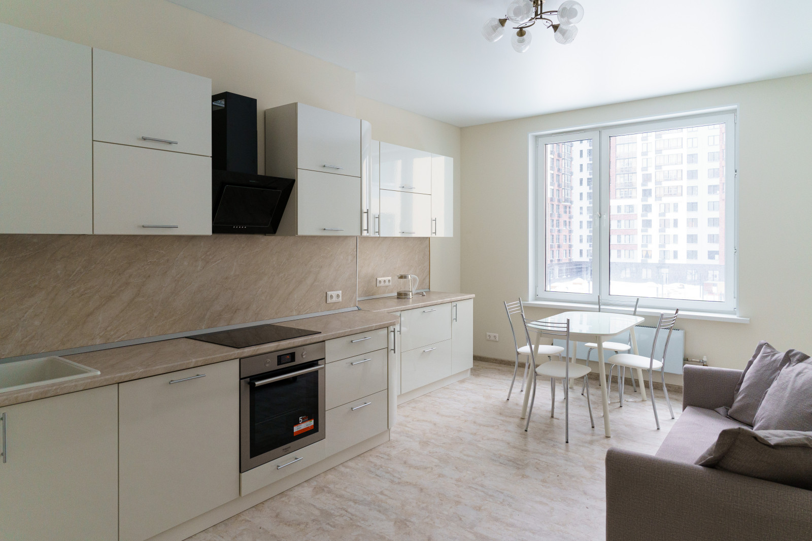 Капитальный ремонт в новостройке 66 м², Коммунарка