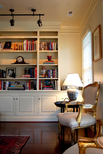 Custom built-in bookcase - Traditional - Living Room - Richmond - by