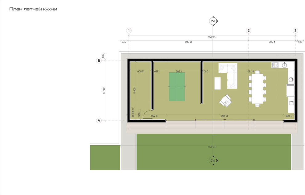Летняя кухня