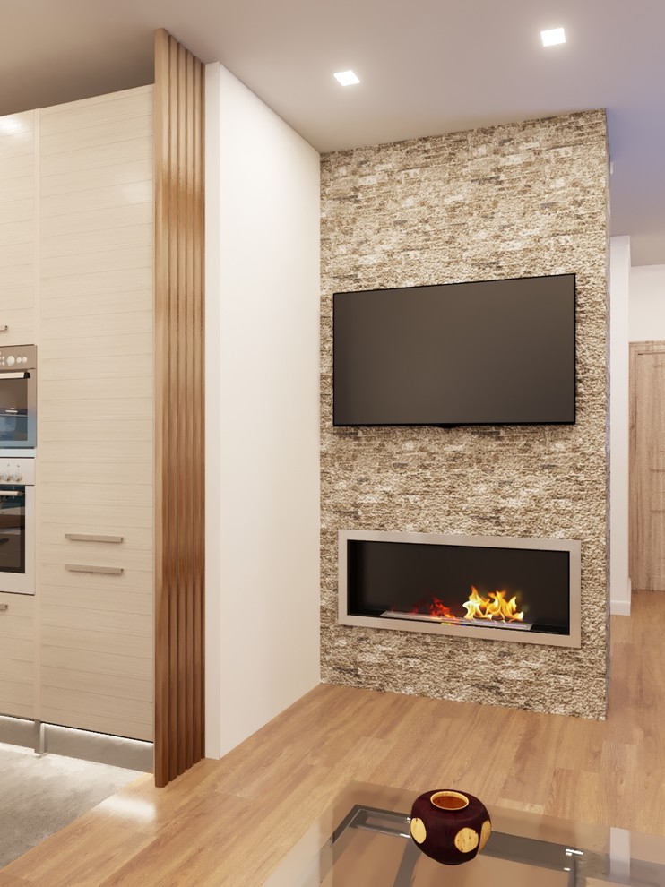 Современная квартира для большой семьи