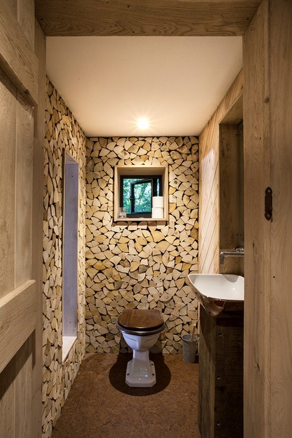 Woodman's Treehouse rustico-bagno-di-servizio
