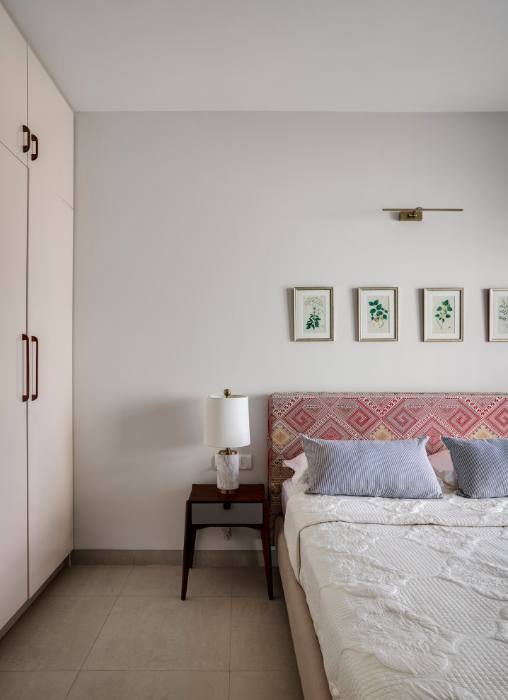 Photo of an eclectic bedroom in Bengaluru.
