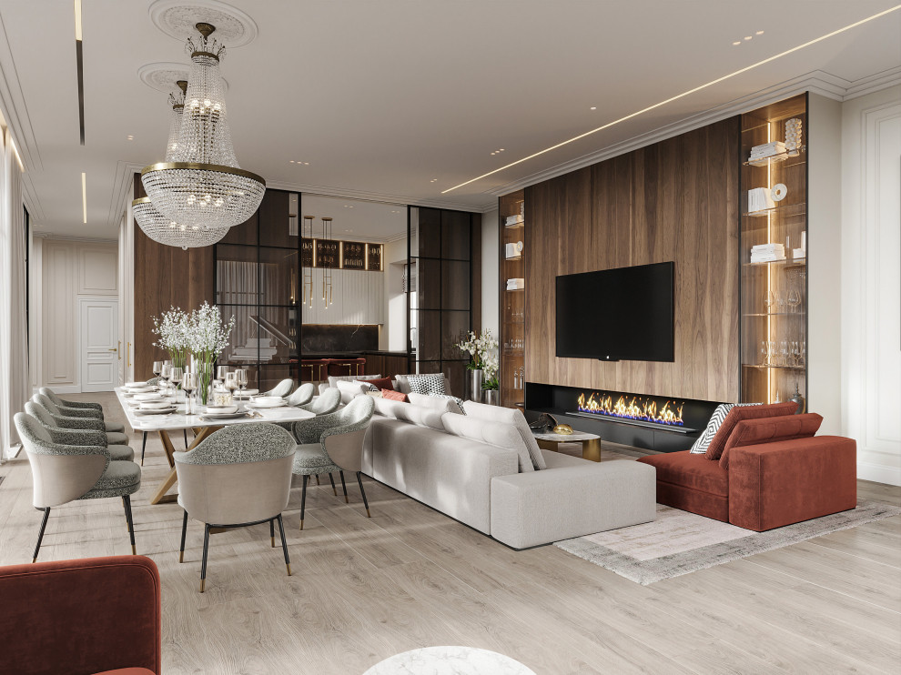 Дизайн-проект жилого дома в КП «Папушево» 409.8 кв.м