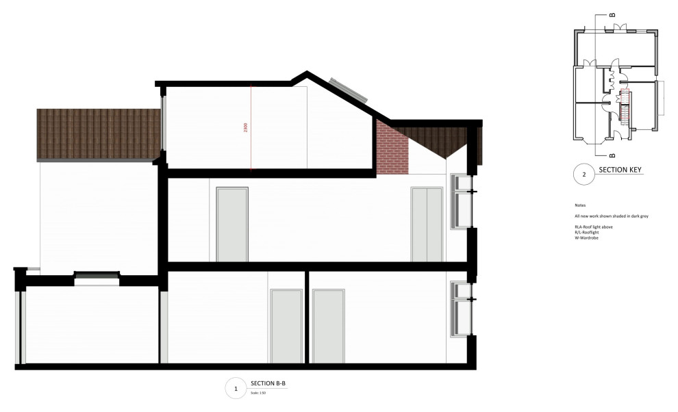 From single family house into three self-contained residential units