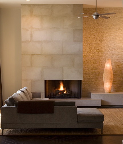 Bridlepath Modern Fireplace moderne-alrum