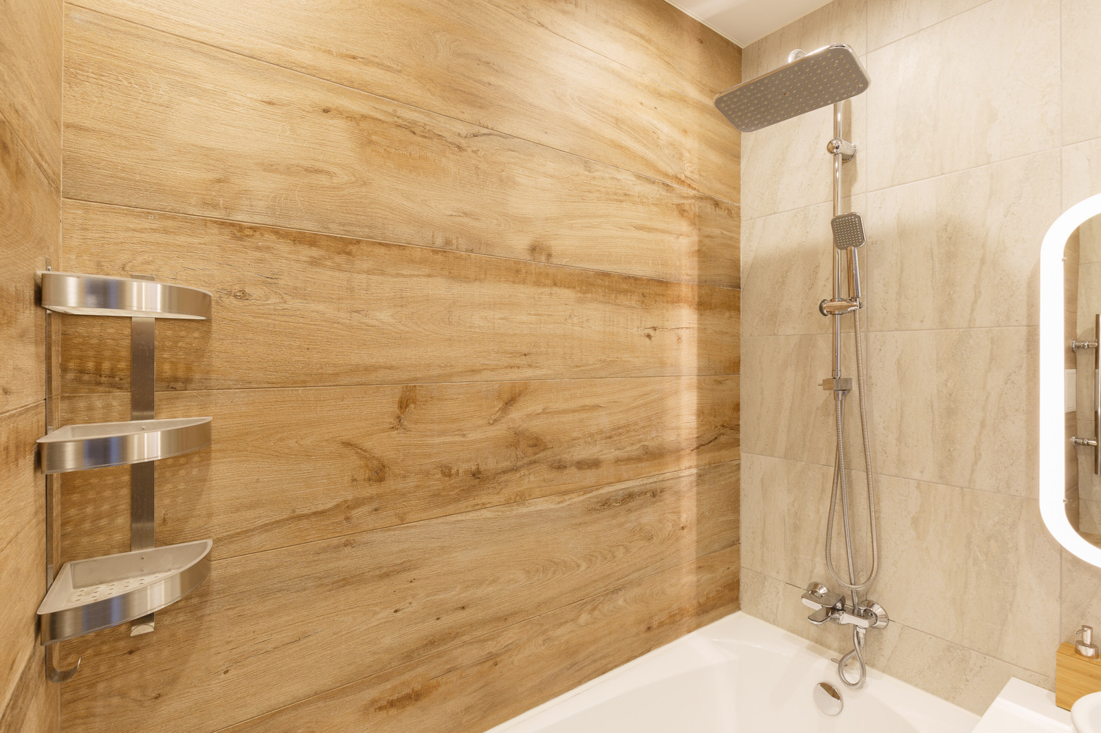 Реализованный проект "Деревянные акценты"