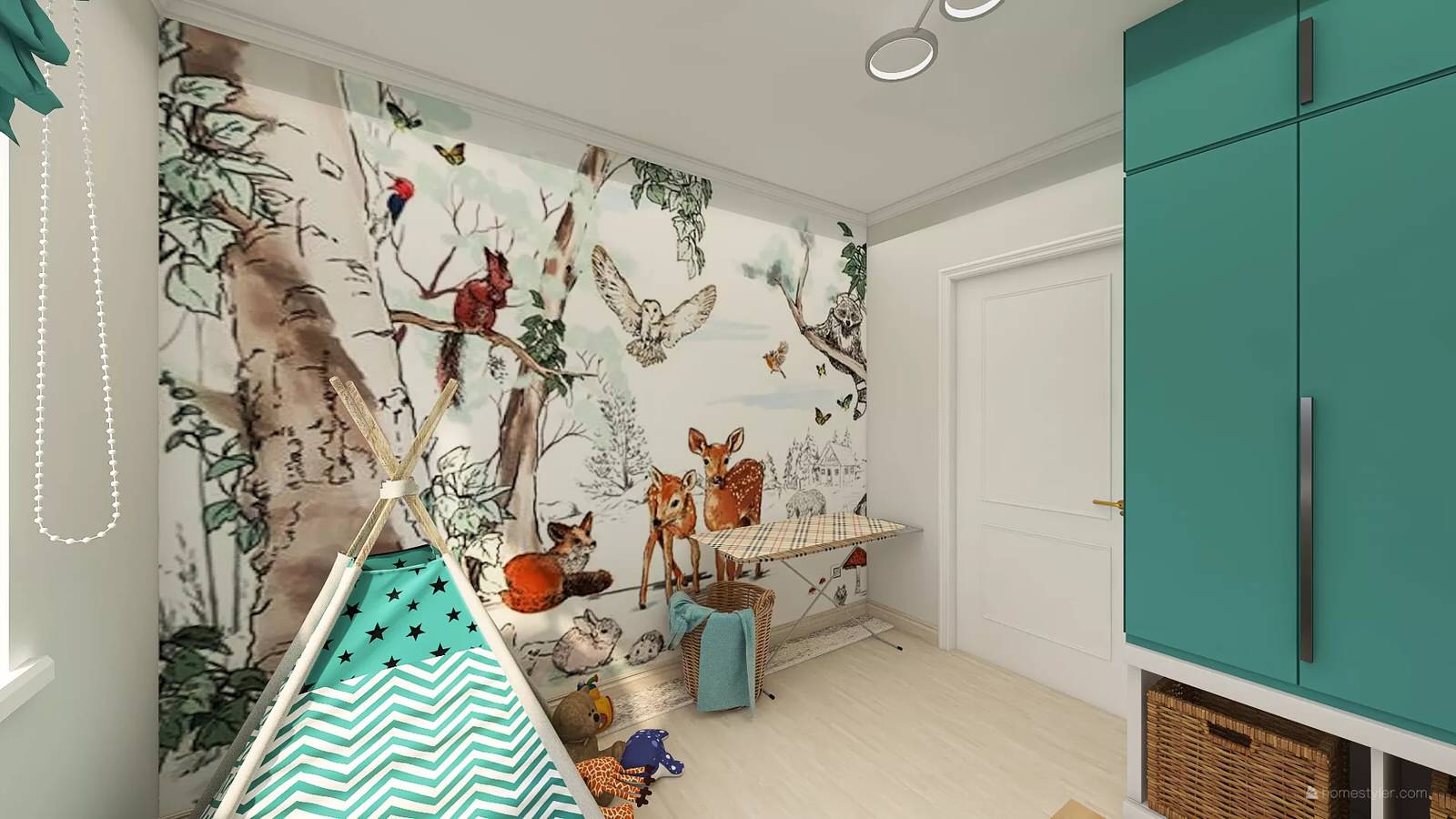 Трехкомнатная квартира для большой семьи