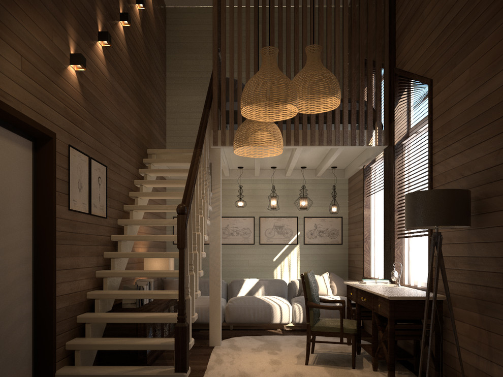 Деревянный дом в Непряхино