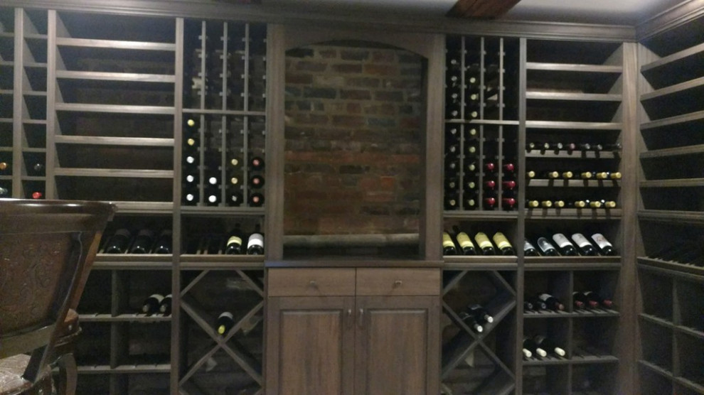 This is an example of a traditional wine cellar in Richmond.