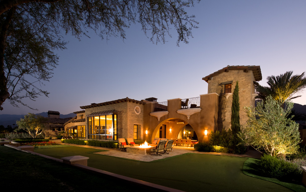 Tuscan Architecture - Mediterranean - Exterior - Orange ...