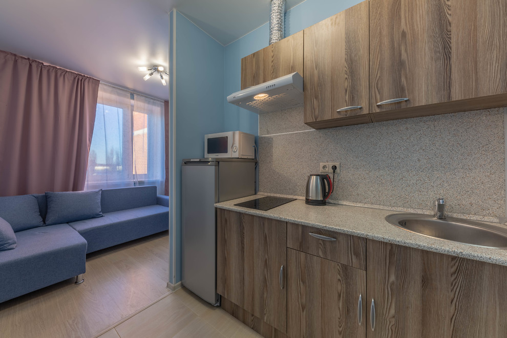 Интерьерная съёмка квартиры-студии в Московской области