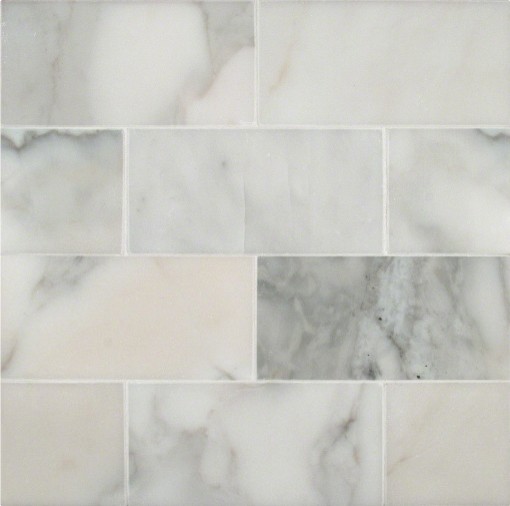 Polished Calacatta Gold Marble Tile Traditional Wall And Floor