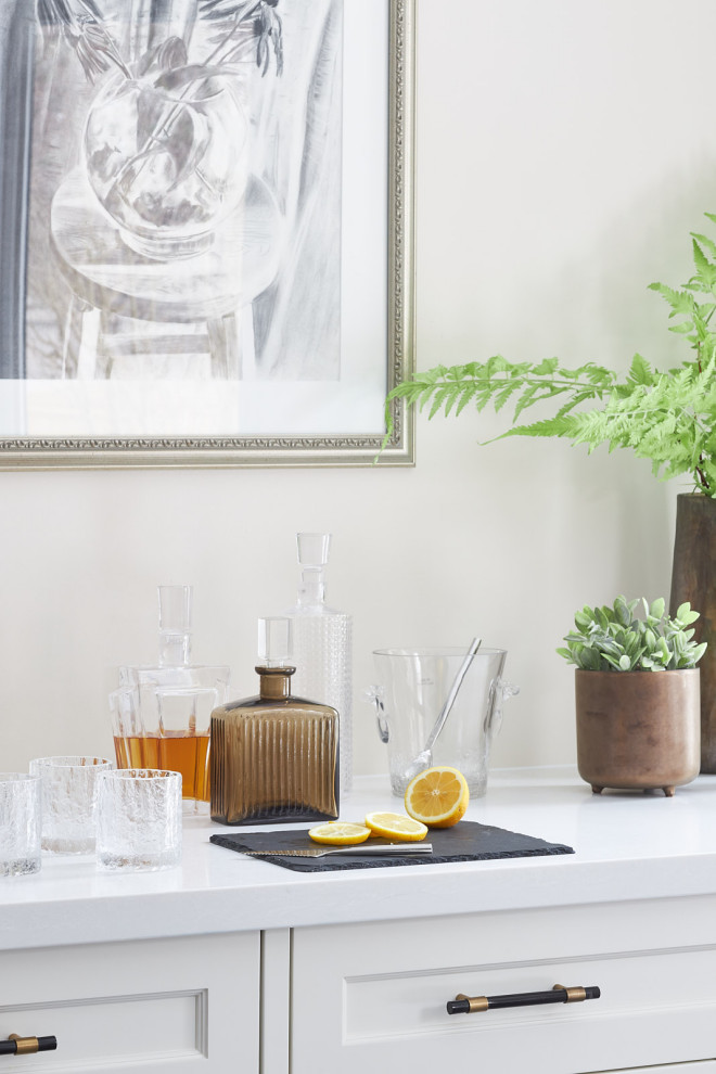 Transitional kitchen photo in Toronto