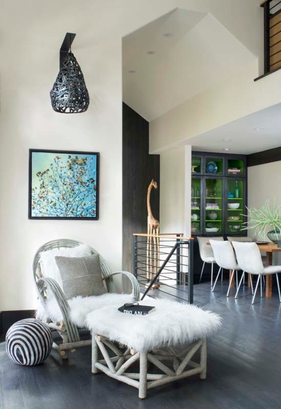 Minimalist home design photo in Denver