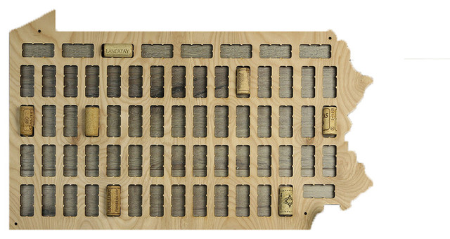 Wine Cork Traps State Of Pennsylvania Wine Cork Holder Wall