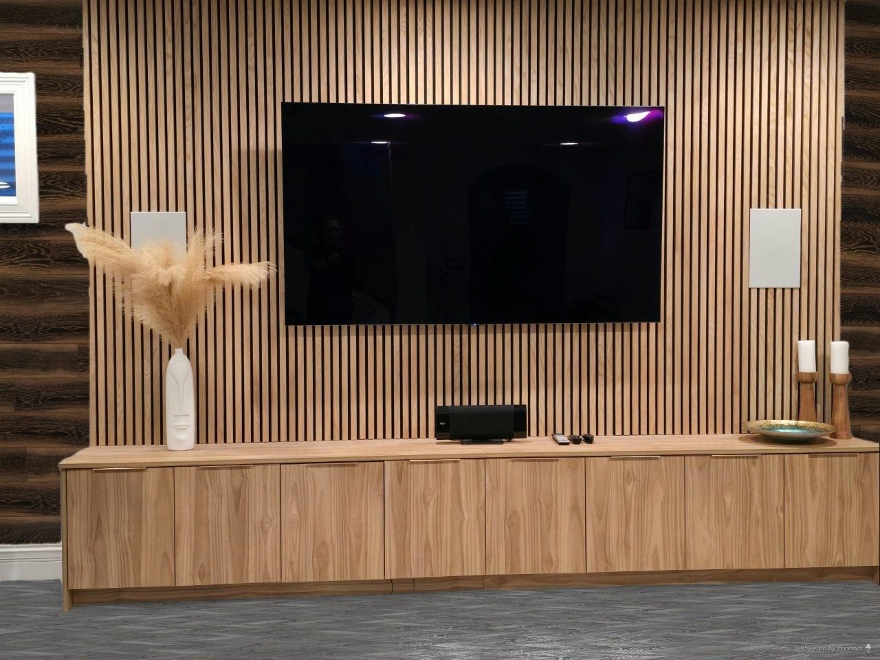 Basement Remodeling with TV Wall and Wet bar