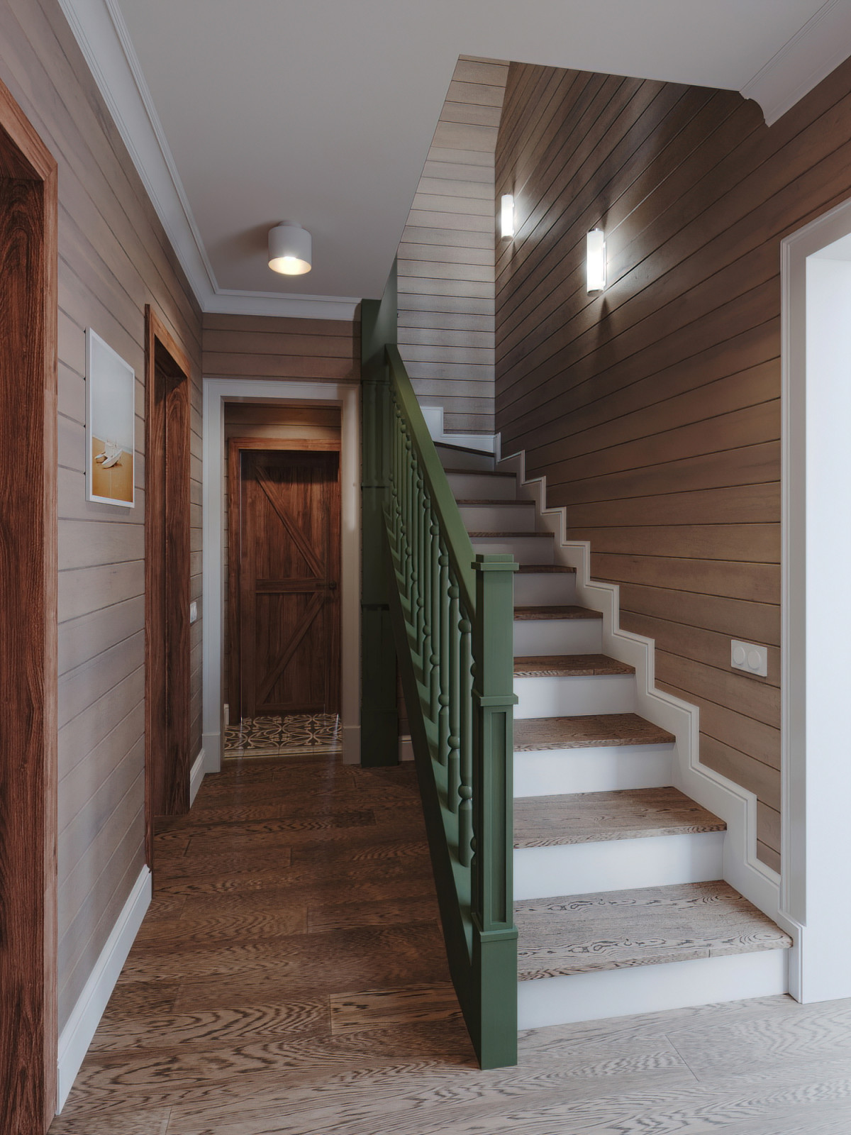 Загородный дом для молодой семьи с котами