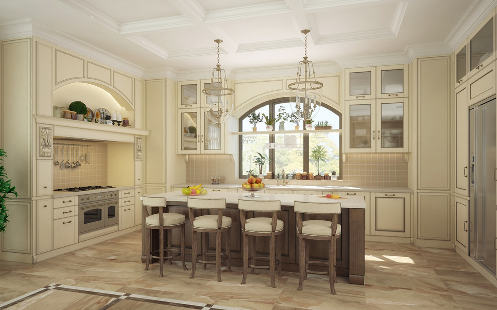 Интерьер особняка в традиционном стиле