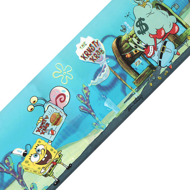 Shop Houzz | Blue Mountain Wallcoverings Spongebob ...