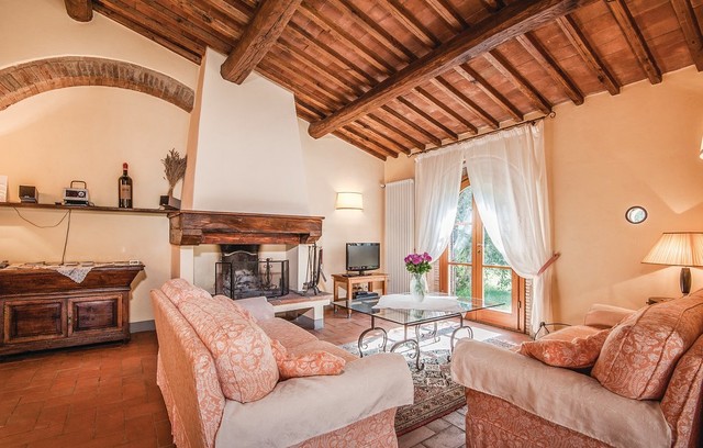 CASA ROSETO landstil-dagligstue