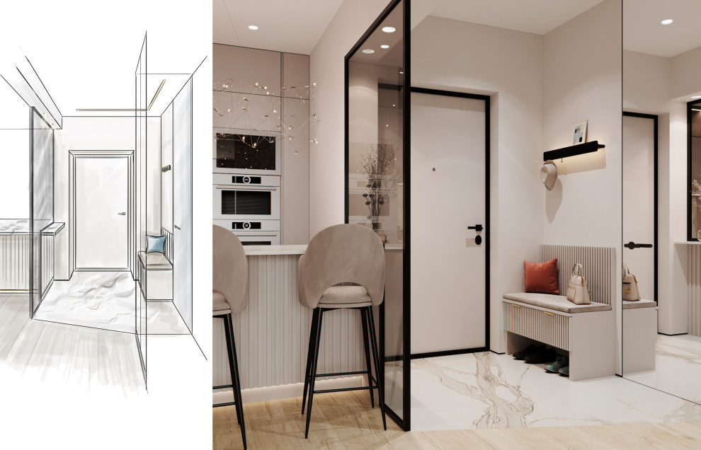 Сюита света и воздуха в функциональном интерьере