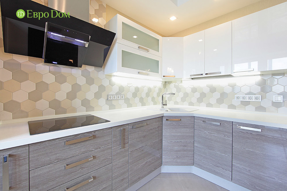 Ремонт однокомнатной квартиры 38 кв. м в современном стиле. Фото проекта