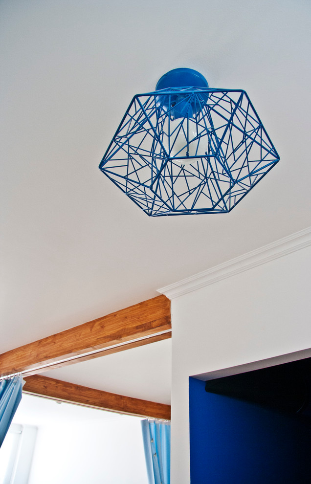 Синий светильник