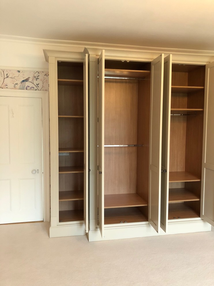 Hand Painted bespoke wardrobes and radiator cover