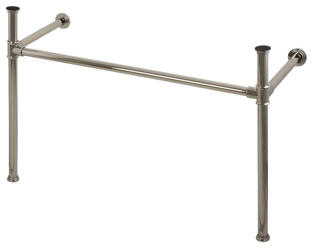 VPB14886 Imperial Stainless Steel Console Legs for VPB1488B, Polished Nickel