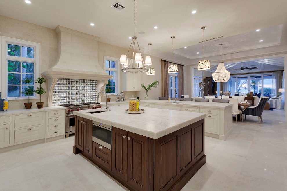 Beautiful New Oceanside Estate in Delray Beach - Kitchen ...