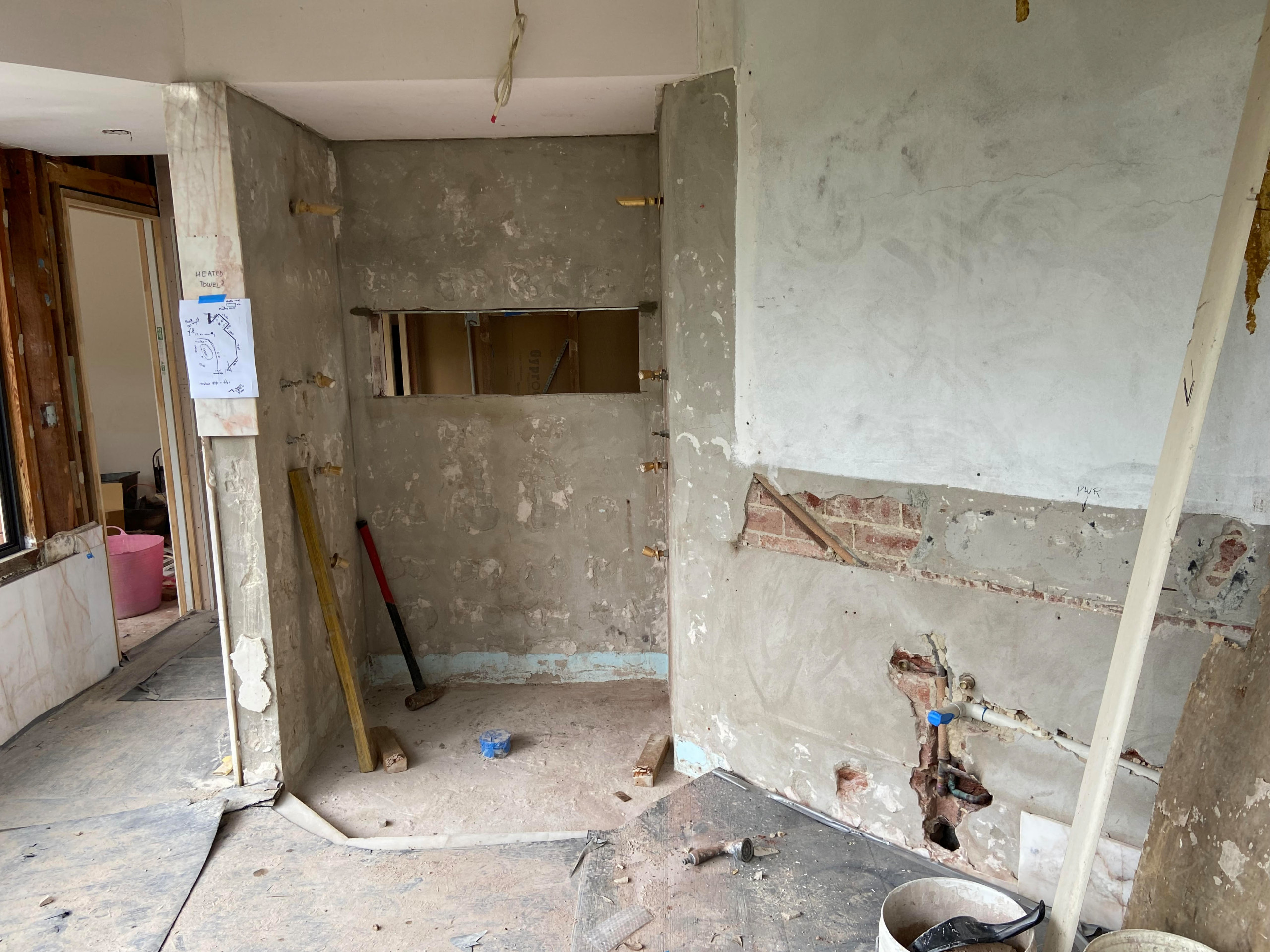 REBUILD OF A GRAND  BATHROOM