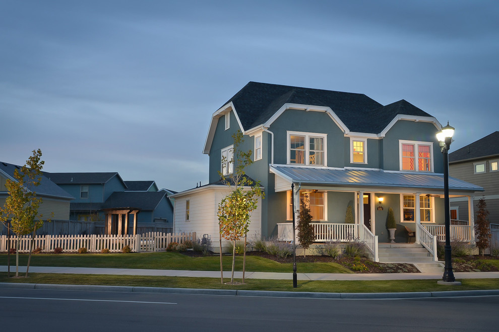 Daybreak Farmhouse Porch Salt Lake City by