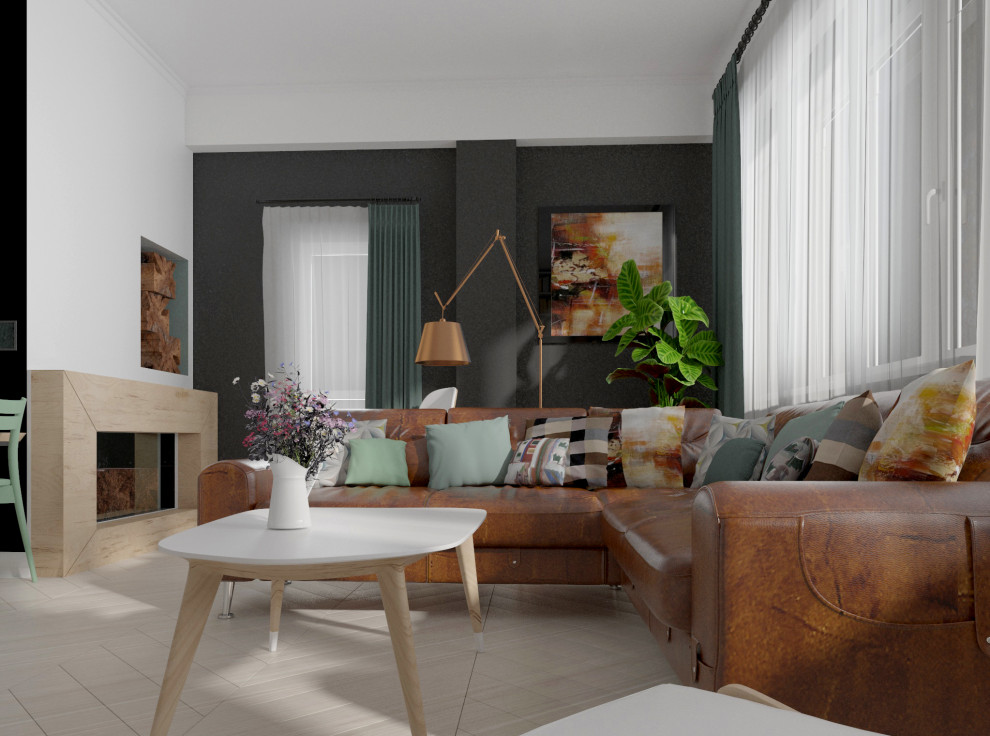 Квартира для молодой семьи с тремя детьми.