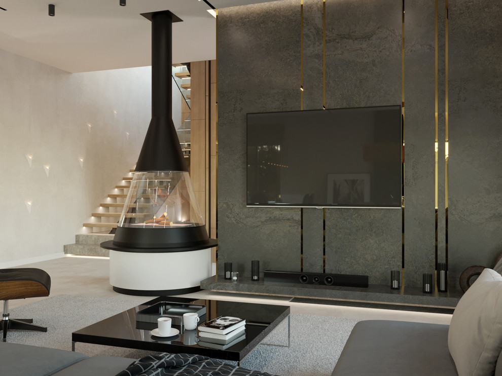 Лесной остров.Гостиная