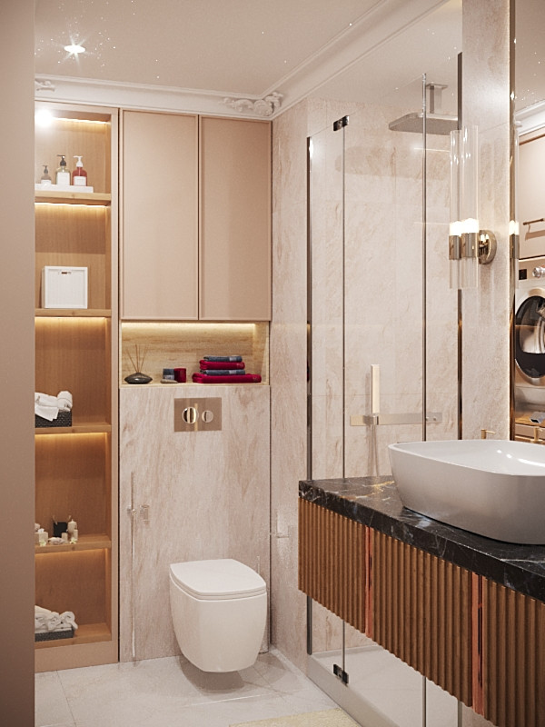 Трехкомнатная квартира в ЖК "Грильяж"