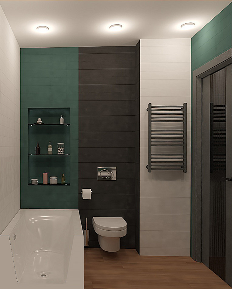 проходная кухня-студия