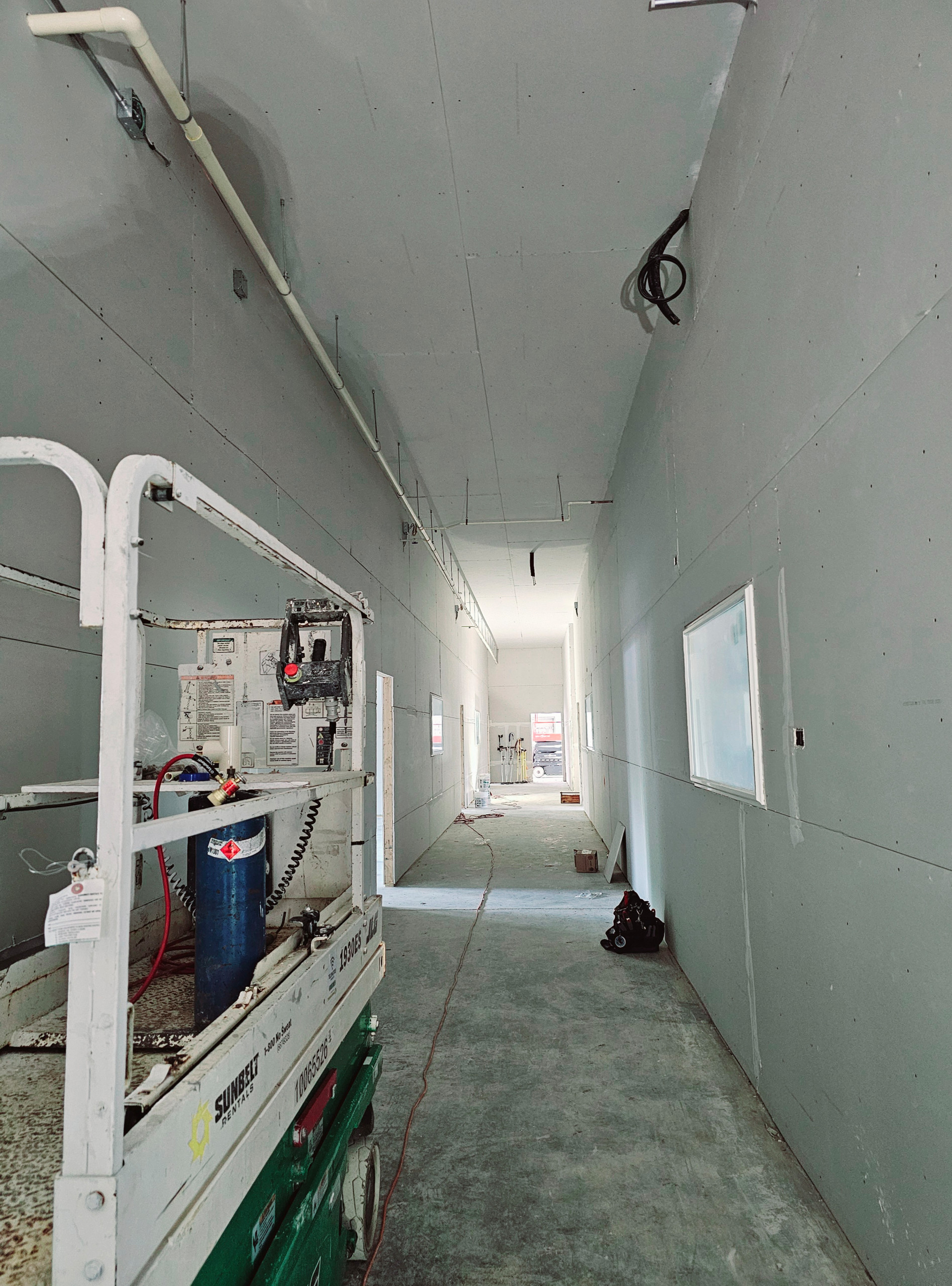 Commercial drywall