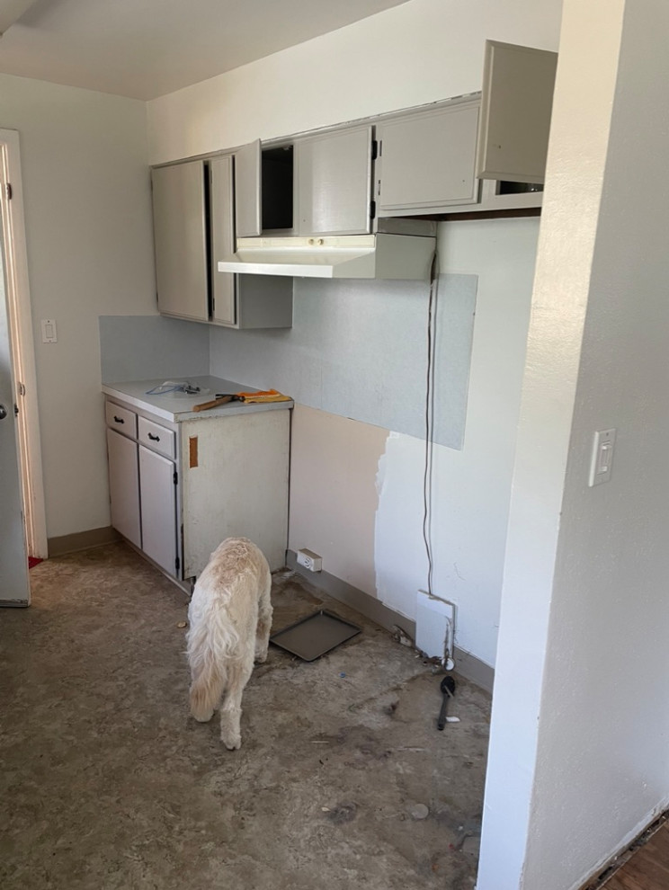 Bigger is better- Kitchen and wall remodel
