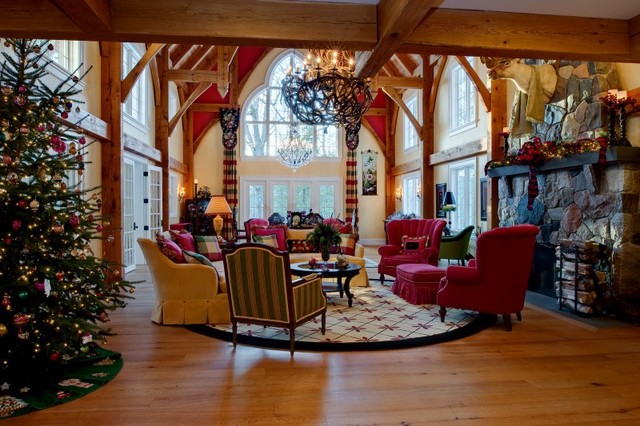 English Country Cottage - Traditional - Living Room ...