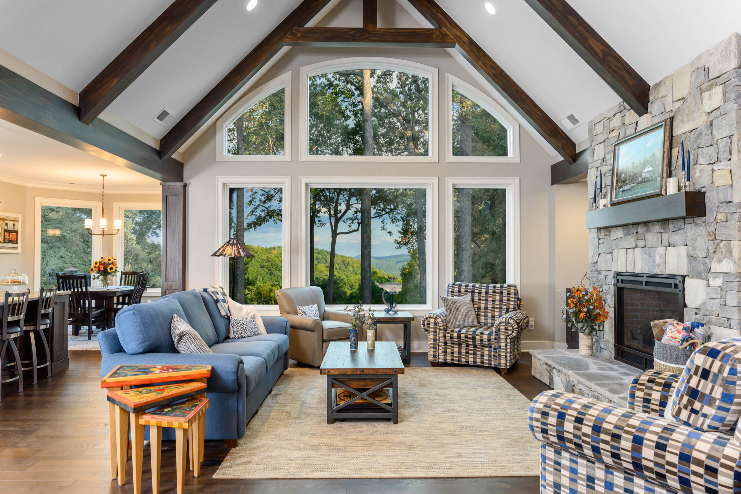 75 Rustic Living Room Ideas You'll Love - January, 2026 | Houzz, image size:2500x1668