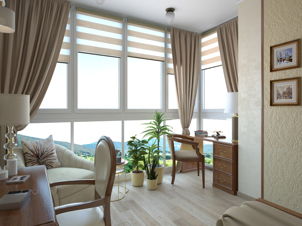 Интерьер дома в пос. Лесное Озеро